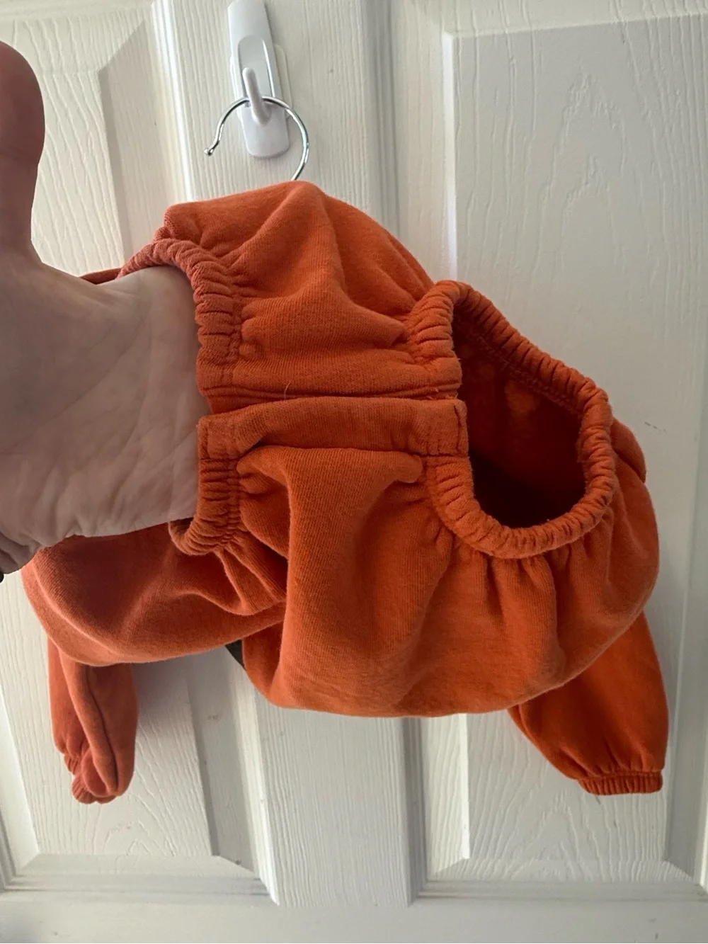 Old Navy Baby Pumpkin Halloween Hooded Romper 18-24M